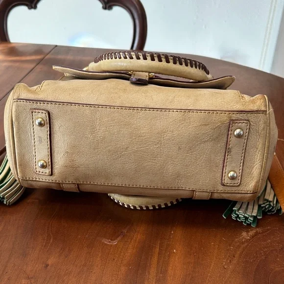 Dooney & Bourke Classic Brown Satchel - Picture 7 of 15